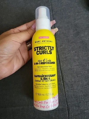 Marc Anthony Strictly Curls Hairspray For Curly Hair, 5-In-1 Refresher - - Image 1 of 2