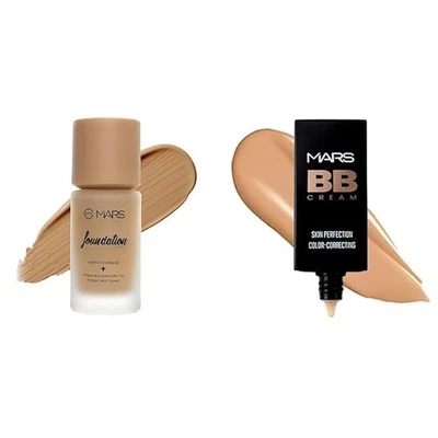 MARS High Coverage Liquid Matte Found Foundation For All Skin Types | Blemish Fr - Image 1 of 4