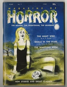 Magazine of Horror #9 (Jun 1965) Howard, Hodgson, Arnold, West, Flagg, Wells - Picture 1 of 3