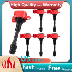 Set of 6 Ignition Coil For Suzuki Infinity QX4 Nissan Altima Maxima 3.5L UF349 - Picture 1 of 16