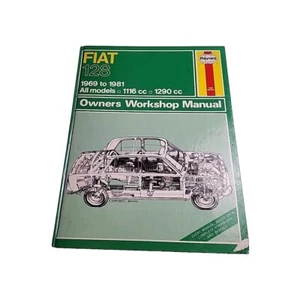 Haynes Fiat 128 1969 1981 Owners Workshop Manual Book - Picture 1 of 3