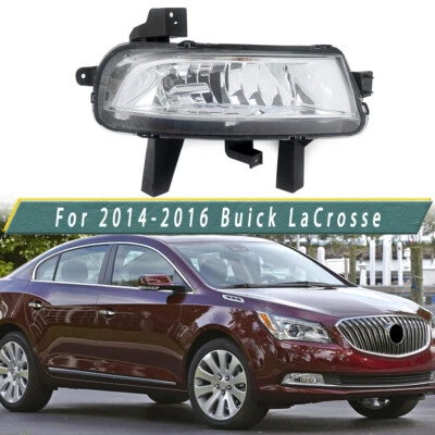 Lâmpada de neblina lateral de passageiro lente transparente 2593307 para 2014-2016 Buick LaCrosse - Imagem 1 de 4