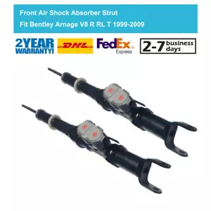 Pair Front Right Left Shock Absorber Struts For Bentley Arnage V8 RL T 1999-2009 - Picture 1 of 8