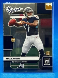 2022 Donruss Optic The Rookies RC Malik Willis #TR2 Tennessee Titans - Picture 1 of 3