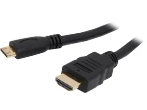 StarTech.com HDMIACMM6 6 ft. Black HDMI to Mini HDMI HDMI to Mini HDMI Cable for - Picture 1 of 3