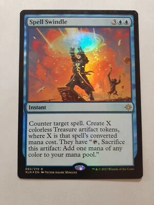 MTG Bling - Foil Prerelease - Spell Swindle - Ixalan -C393 - Image 1 of 4