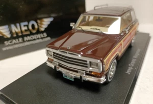 Neo 1/43 Resin car model Jeep Grand Wagoneer SUV Red - Picture 1 of 5