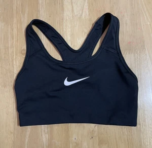 Nike Racerback CYC FITNESS Sports Bra Women's Size X-Small / Black Dri-Fit - Picture 1 of 6