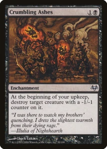 MTG Crumbling Ashes - Eventide #35 - Picture 1 of 1