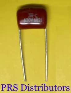 Condensador de película metalizada 682J 630V 6.8nF 0.0068uF condensador de poliéster 1 pieza - Imagen 1 de 3