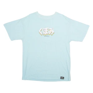 HOLLOW SUPPLY Womens T-Shirt Blue S - Picture 1 of 6
