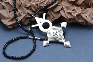 Tuareg Südkreuz, Halskette Tuareg Kreuz Silber - Bild 1 von 7