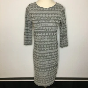 Vestido ajustado mediano URBAN OUTFITTERS BDG gris patrón geométrico - Imagen 1 de 11