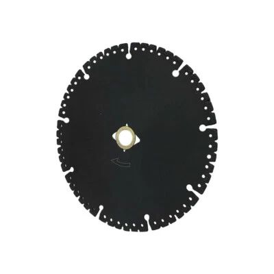 Hoja de corte de sierra húmeda seca de 4" x 0,080" eje 7/8" - 5/8" para cortar hormigón PVC Foto 1 de 3