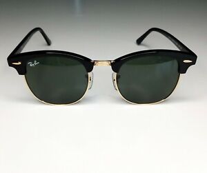 Ray-Ban Black Clubmaster Classic Sunglasses the Original RB3016 W0365 Top Seller