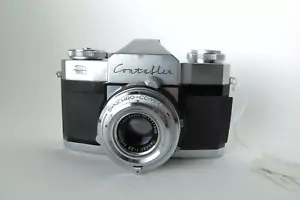 Zeiss Ikon Contaflex Rapid 35mm SLR Film Camera with Tessar 50mm f/2.8 Lens - Picture 1 of 7