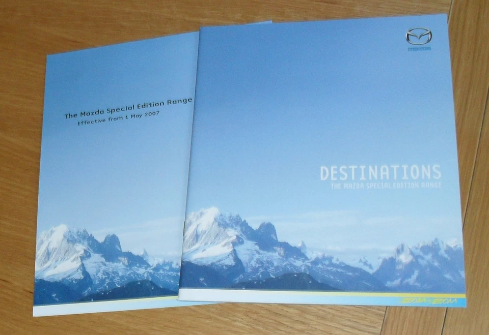 Mazda Special Edition Brochure 2007 - RX8 Kuro Nemesis MX5 Z Sport 5 Furano  - Image 1 of 1