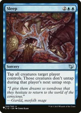 MTG Sleep - The List