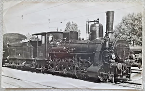 Locomotiva a vapore GySEV 17 MAV IIIe foto originale anni 60 Ungheria - Foto 1 di 2