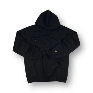 Carhartt Chase Logo Hoodie Small Black - Picture 1 of 4
