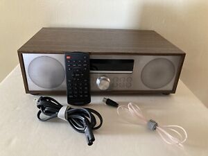 Crosley CR3501A-WA Fleetwood Bluetooth FM Clock Radio CD Player with Bluetooth