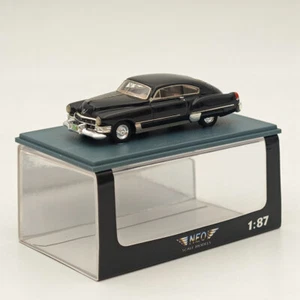 MODELOS A ESCALA NEO 1/87 Cadillac Serie 62 Sedán Cupé Resina Coche Limitado Negro - Imagen 1 de 7