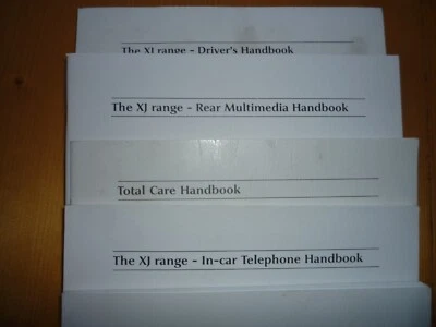 JAGUAR X350 XJ6 XJ8 XJR MANUAL PAQUETE Y BILLETERA 2002 Foto 1 de 4