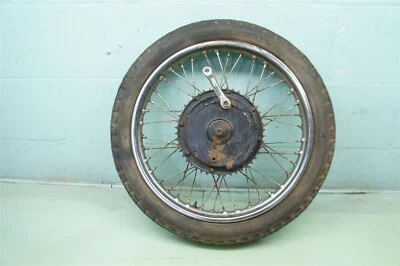 Triumph 1942 3HW SEGUNDA GUERRA MUNDIAL 350cc militar 3SW *2448 llanta de freno de rueda trasera  Foto 1 de 4