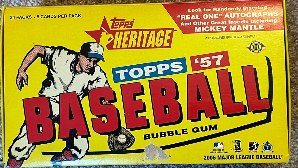 2006 Topps Heritage Complete Your Set 1-485, SP, BF, NAP, TAN Inserts - You Pick - Image 1 of 1