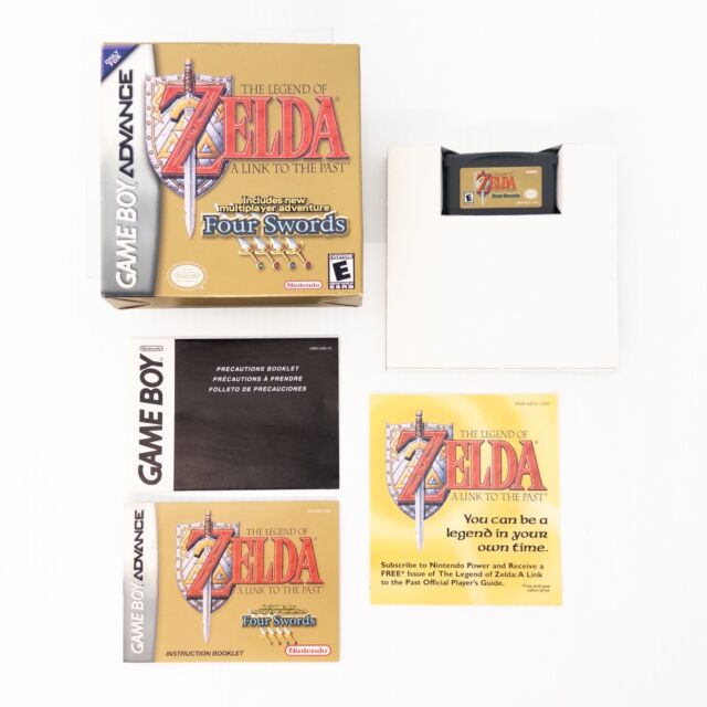 Legend of Zelda: A Link to the Past Four Swords Game Boy Advance Authentic  Saves