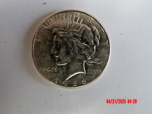 Dólar Morgan Silver Peace 1926S excelente detalle - Imagen 1 de 4