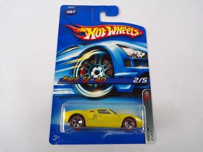Van / Sports Car / Truck / Hot Wheels Ford Gt - 40 # 097 J3423 #H8 - Image 1 of 4