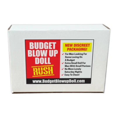 Budget Blow Up Doll, Fake Product Box, Practical Jokes, Revenge (100% Anonymous) - Image 1 of 4