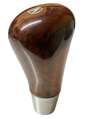 01-06 Acura MDX TL CL perilla de cambio de marchas de grano de madera OEM Foto 1 de 4