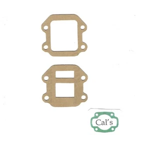 YAMAHA Pw50, Qt50 REED VALVE Gasket Set of 2. '77-'12,    (pw50-6a/b) - Picture 1 of 2