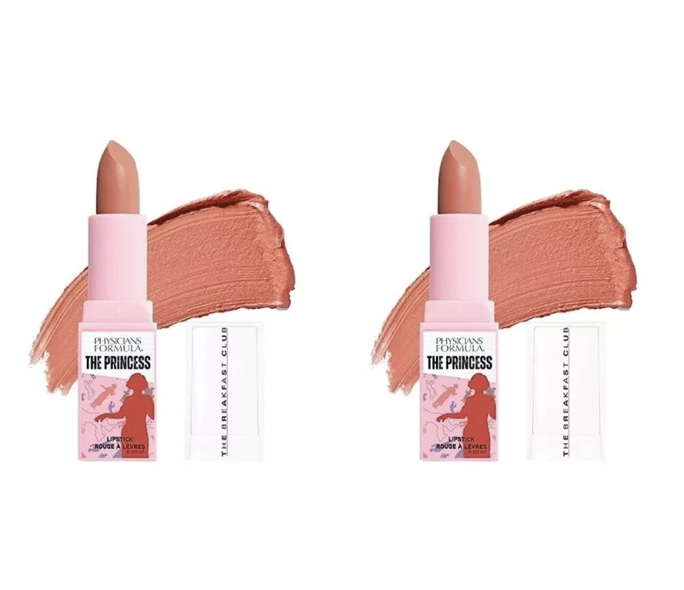 (2) Physicians Formula The Breakfast Club The Princess Lipstick Dont Like Monday - Image 1 of 1