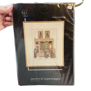 Permin of Copenhagen Cross Stitch Chart Rococo Needle Work Antique Collection - Picture 1 of 5