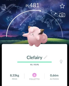 Pokemon Go Clefary Osservatorio Astronomico 2025 ► Clefary Astroid Background - Picture 1 of 2