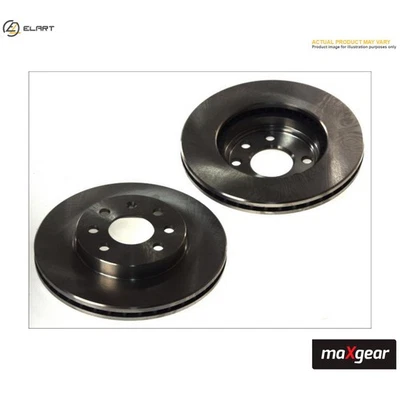 2x BRAKE DISC 19-4841 FOR VOLVO B3154T5/3154T10/3154T9/3154T2/3154T7 1.5L 3cyl - Image 1 of 4