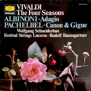 VIVIALDI - ALBINONI - PACHELBEL - SCHNEIDERHAN - FOUR SEASONS - ADAGIO - DG LP - Bild 1 von 1