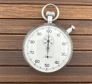 Orologio Tasca Minerva Cronografo Raro 57mm flyback - Picture 1 of 12