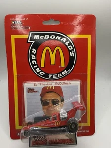 McDonalds Racing Team Ed "The Ace" McCulloch Dragster Rennwagen VERSIEGELT - Bild 1 von 2