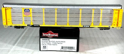 INTERMOUNTAIN N BI-LEVEL AUTO RACK UNION PACIFIC-TTGX 19458-02 - Image 1 of 4