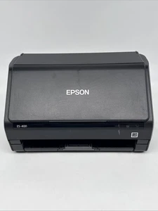 Epson Workforce ES-400 Color Duplex Desktop Document Scanner No Cables For Parts - Picture 1 of 5
