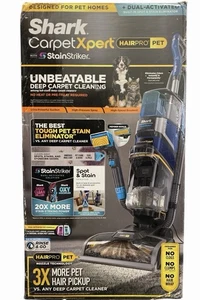Shark CarpetXpert HairPro with StainStriker Carpet & Upholstery Cleaner, EX304 - Picture 1 of 2