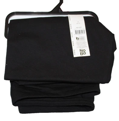 Junior 踝腿黑色中号 8 - 10 无边界无 Bo 棉混纺 — 第 1/3 张图片