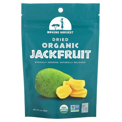 Jackfruit seco orgánico, 2 oz (56 g) Foto 1 de 2