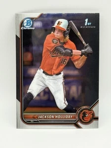 2022 Bowman Draft Jackson Holliday Chrome BDC-168 Baltimore Orioles - Picture 1 of 2