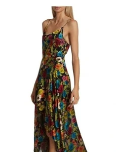 Alice + Olivia Christina Garden geblümtes High-Low-Kleid Größe 10 - Bild 1 von 11