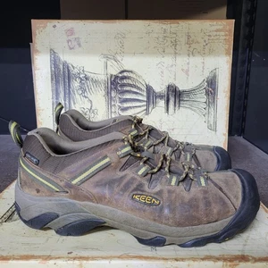 Size 11 KEEN Targhee II Men's Shoes  Keen Dry Laced Hiking Trail Leather Sneakrs - Picture 1 of 24